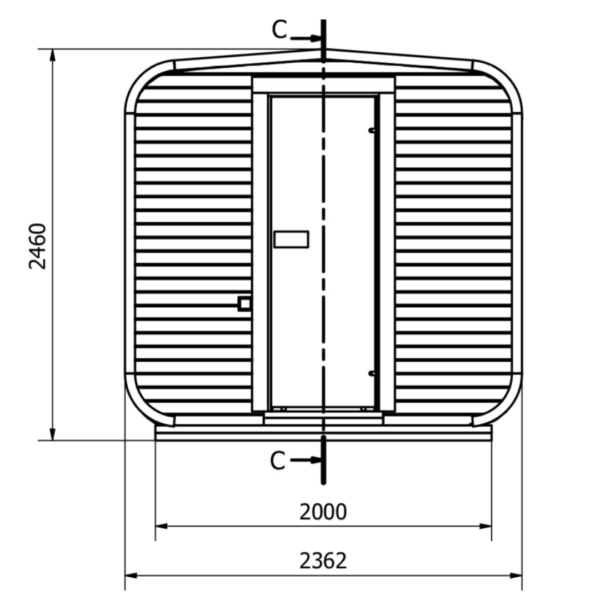 cube sauna