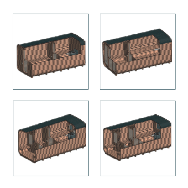 gartensauna 6 personen