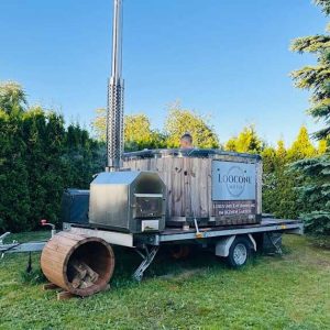 hottub auf anhänger